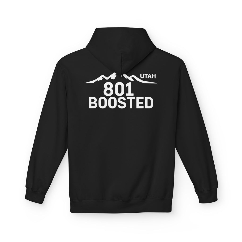 801 Boosted Hoodie — Spoon Fed Garage Utah Mountain Car Enthusiast Pullover