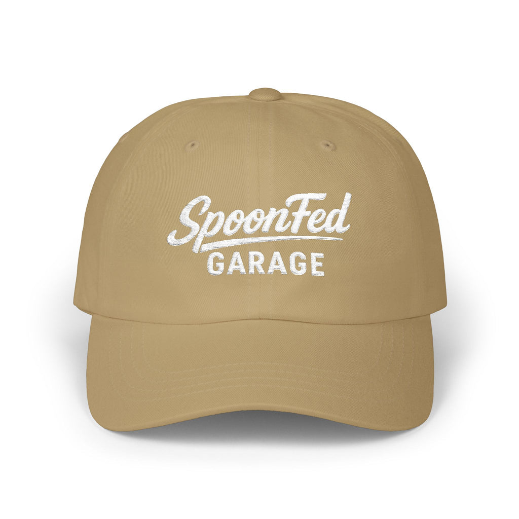 SpoonFed Garage Dad Cap — Classic Embroidered Baseball Hat