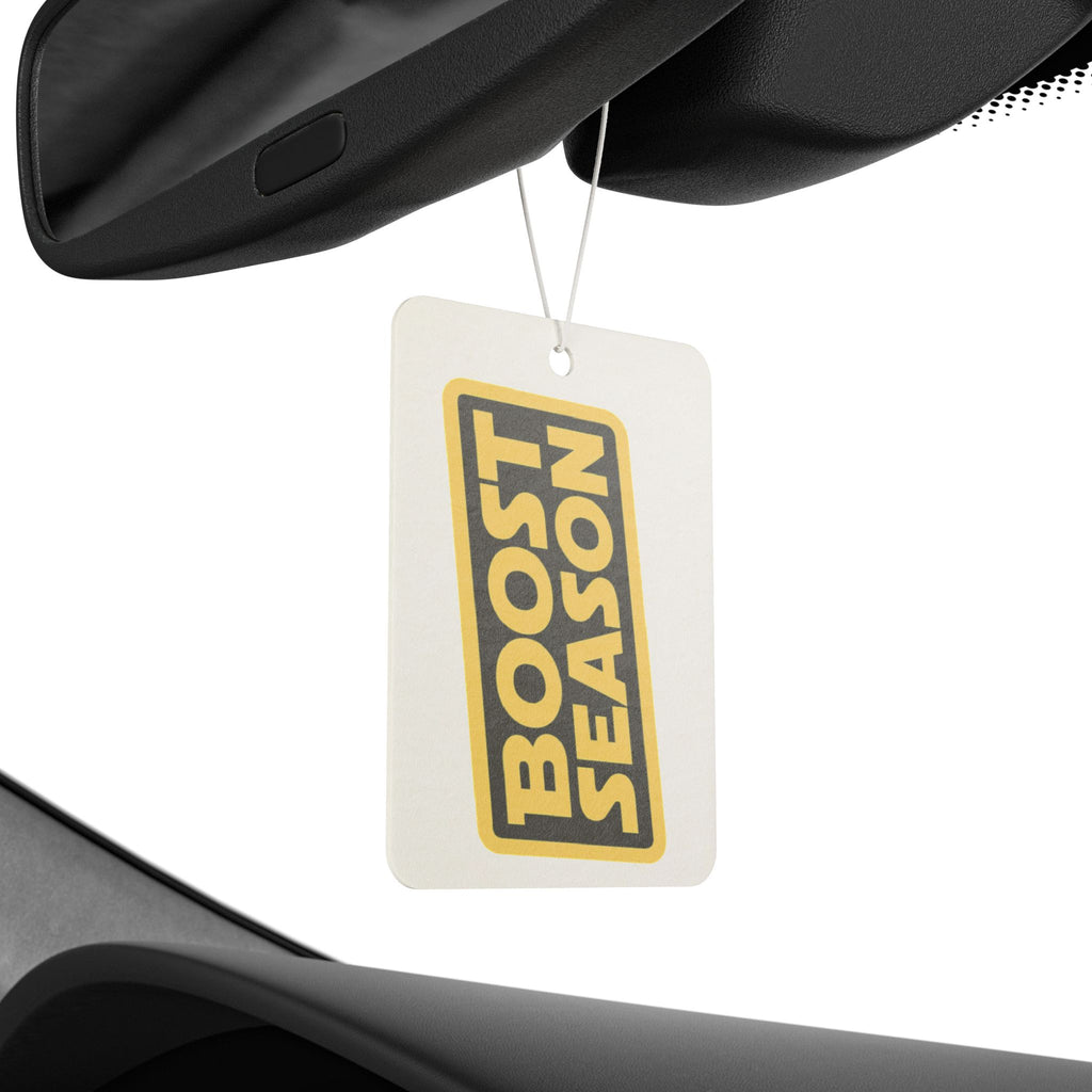Car Air Freshener — "Boost Season"