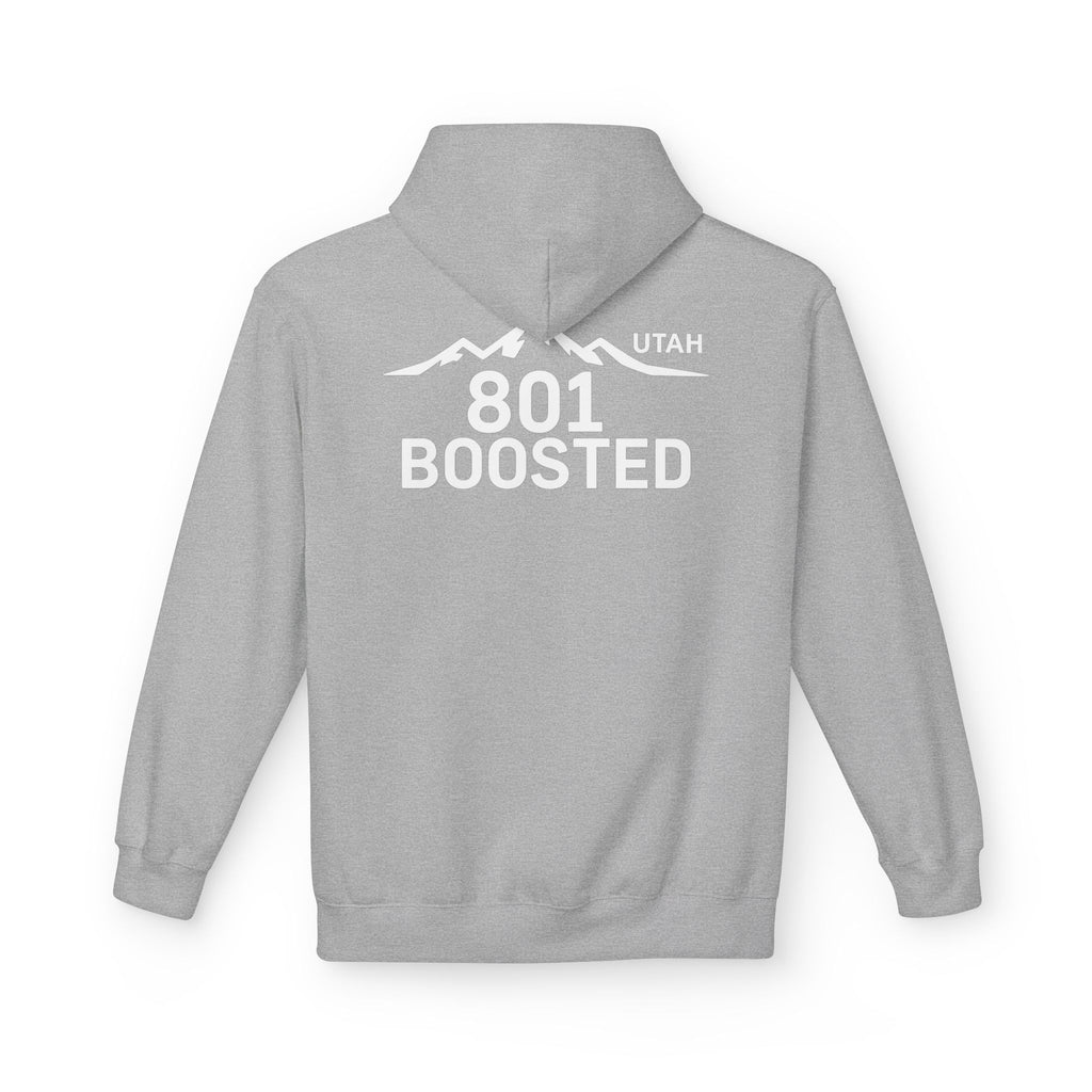 801 Boosted Hoodie — Spoon Fed Garage Utah Mountain Car Enthusiast Pullover