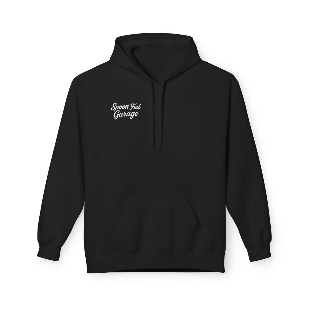 801 Boosted Hoodie — Spoon Fed Garage Utah Mountain Car Enthusiast Pullover